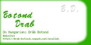 botond drab business card